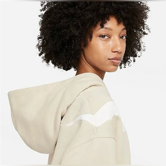 Nike Oversized Hoodie - Beige - NWT - Womens XL - Picture 6 of 9